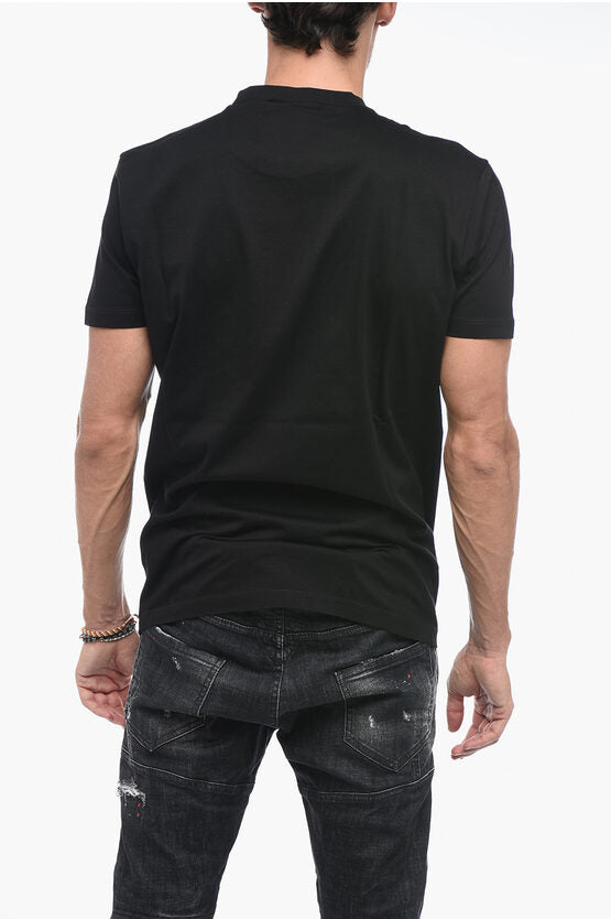 T-shirt DISQUARED2 con tasca e logo laterale