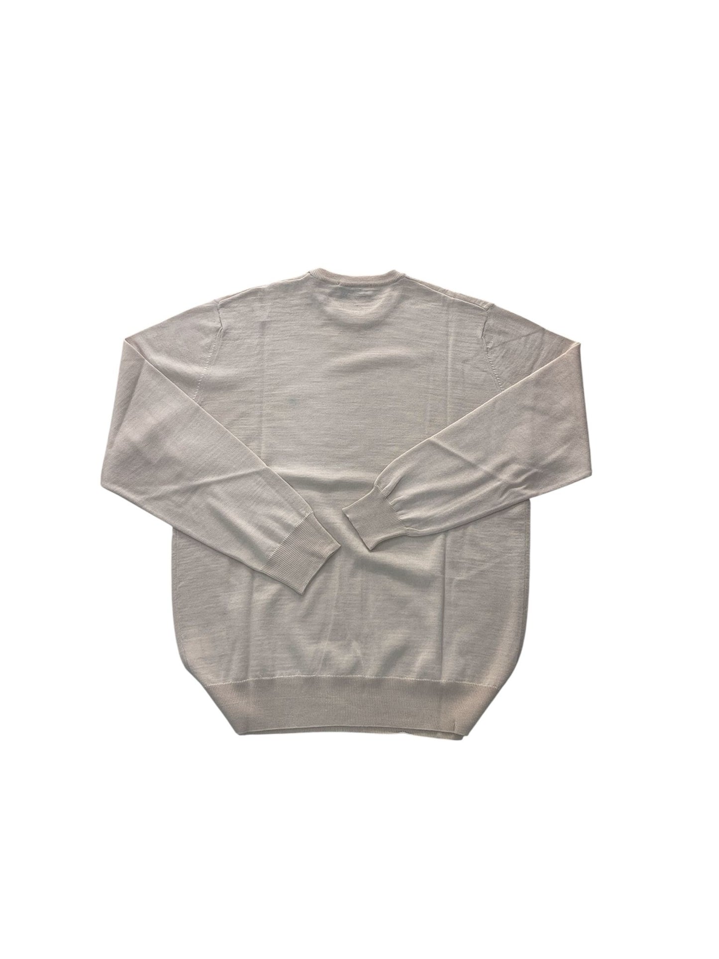 Maglioncino Trussardi Logo ricamato Beige