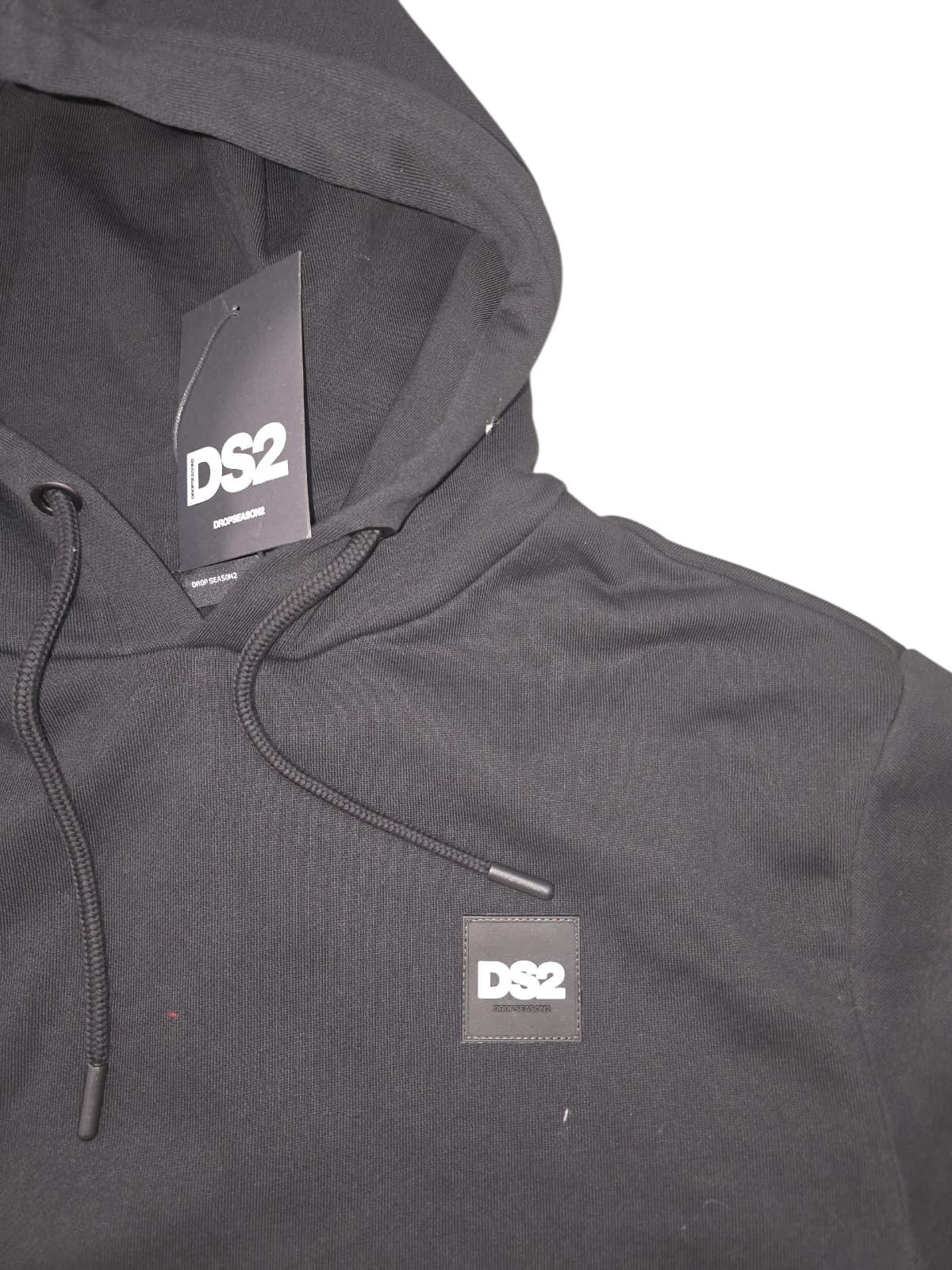 Felpa Drop Season2 Logo in gomma con cappuccio 314