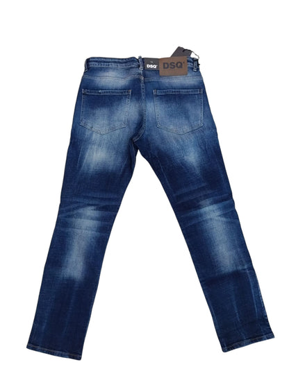 Jeans Dino San Filippo Quote  strappato e in tinta