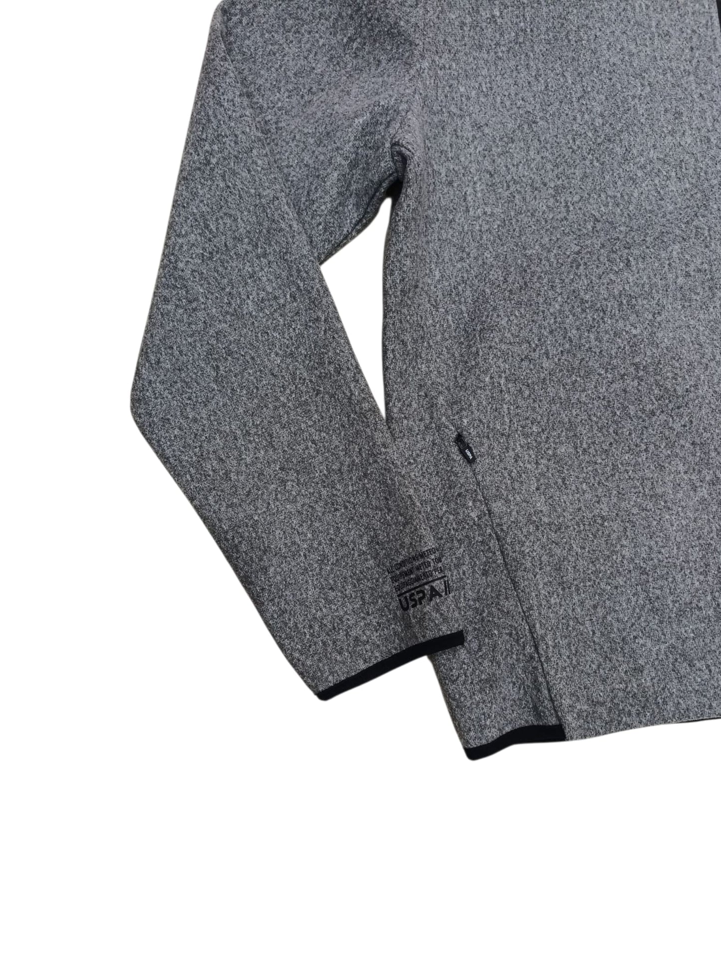 Giacca U.S Polo Assn In tessuto teknico grigia