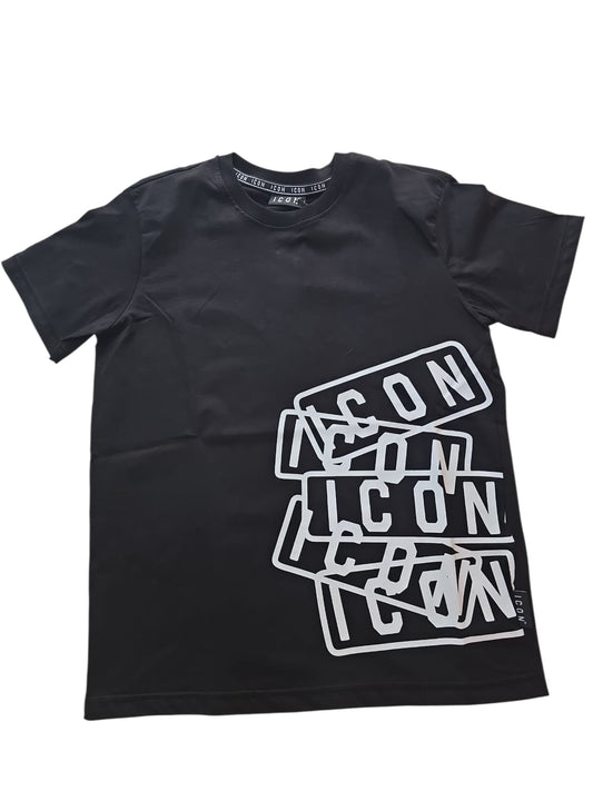 T*shirt ICON logo targhe  2 colori