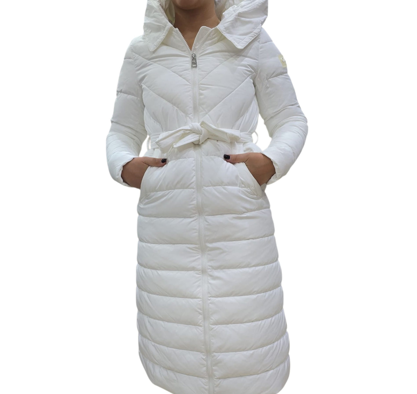 Giubbotto Gaelle Lungo bianco