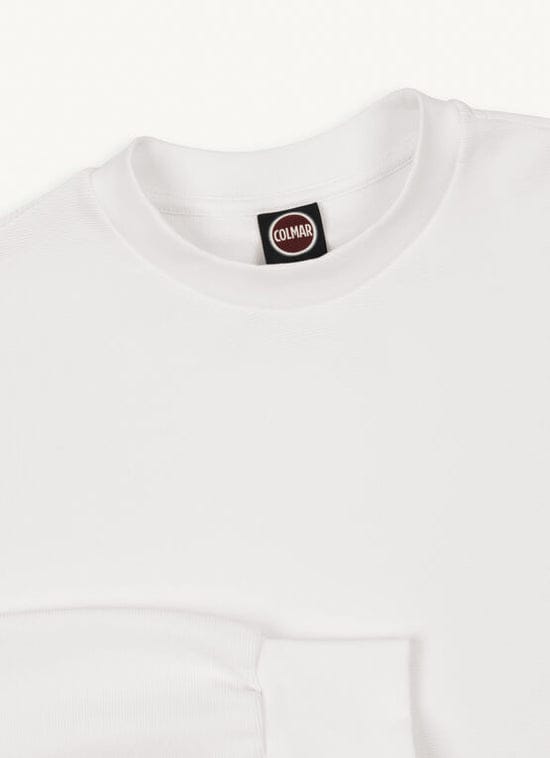 Felpa Colmar girocollo logo laterale