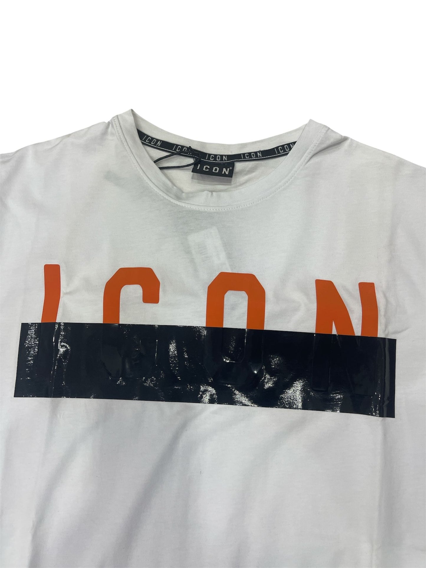 T-shirt ICON con logo in gomma