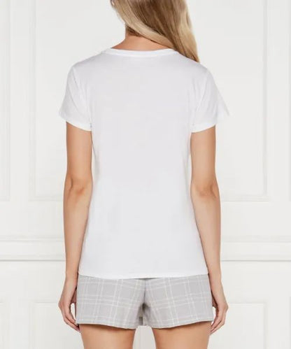 T-shirt LIU-JO in cotone  con strass