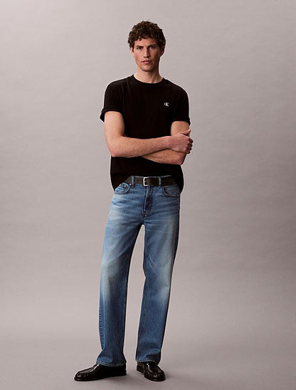 Tshirt CALVIN KLEIN con logo cucito laterale