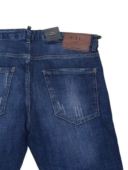 Jeans V.T.L  Stappato blu Jeans
