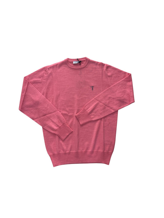 Maglioncino   Trussardi Logo ricamato Rosa