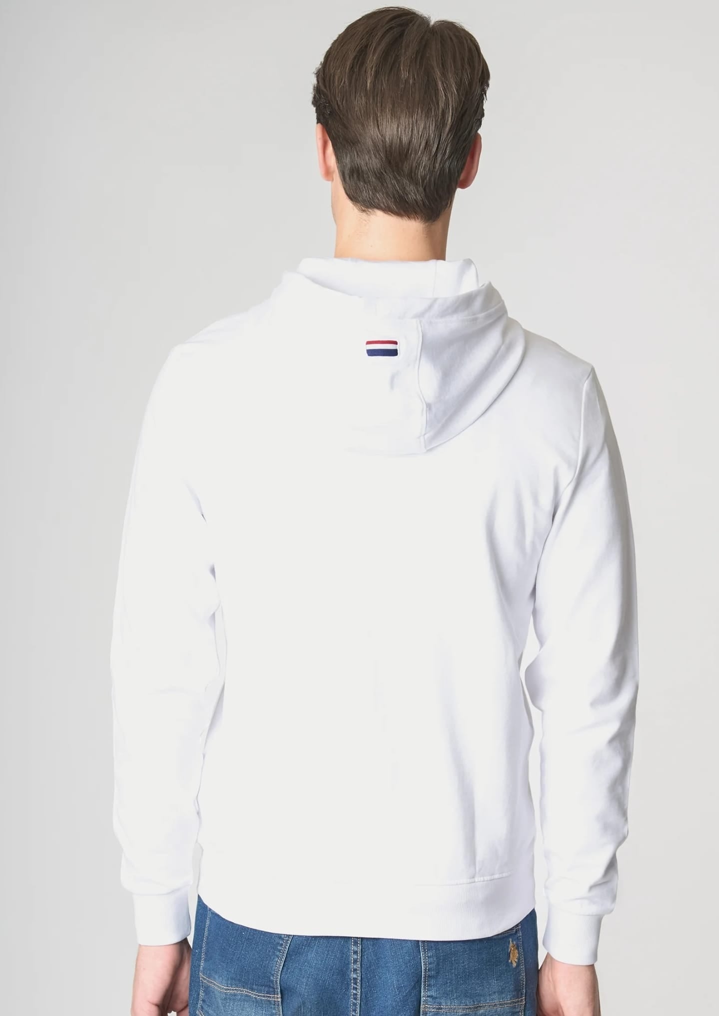 Felpa con cappuccio e Zip U.S POLO ASSN