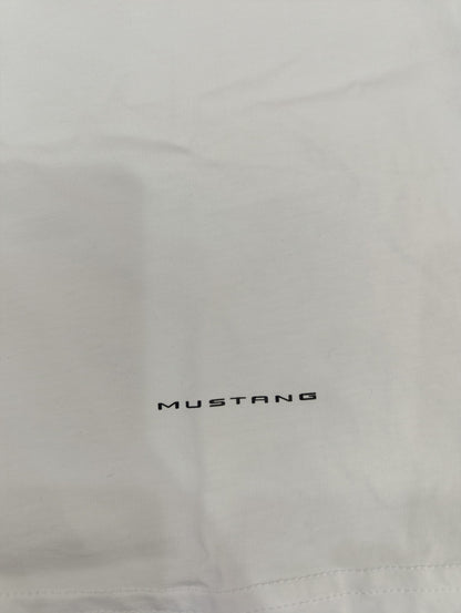 T-shirt MUSTANG BOSS con logo centrale 3D 048
