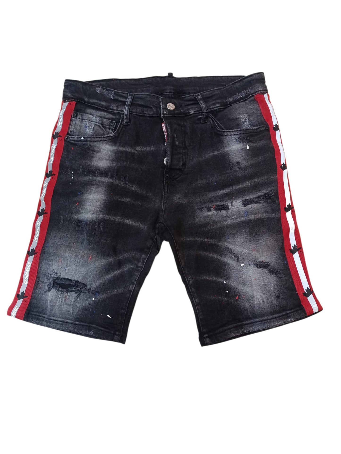 Pantaloncino Dsquared2 con striscia rinfrangente