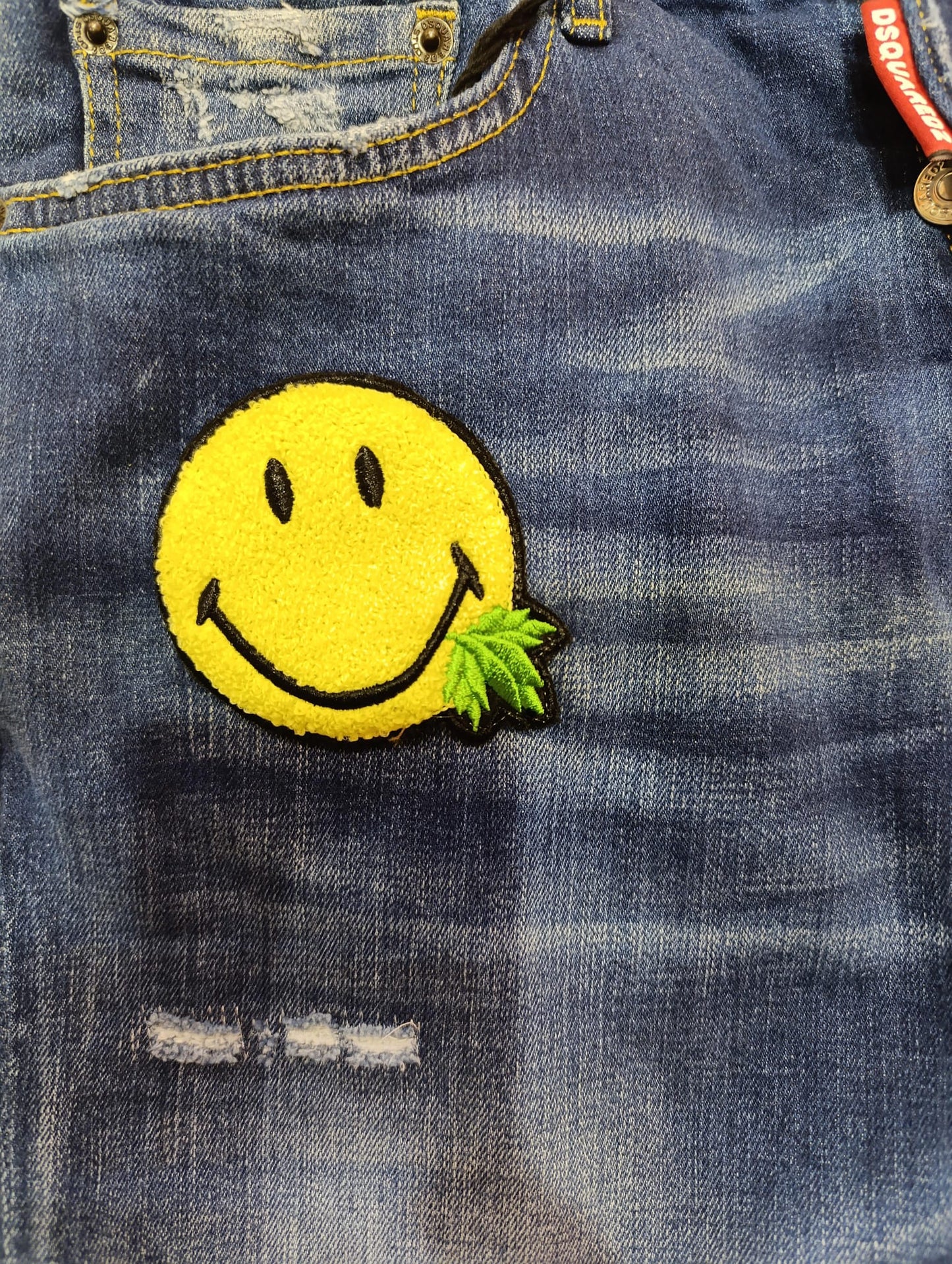 Pantaloncino Jeans DSQUARED2 con smile