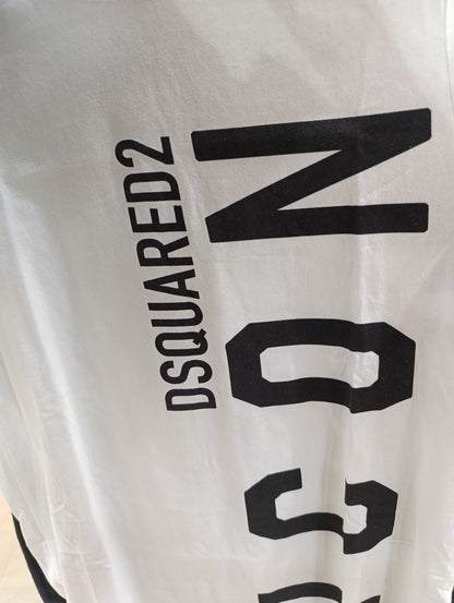 T-shirt Dsquared2 Logo  maxi verticale
