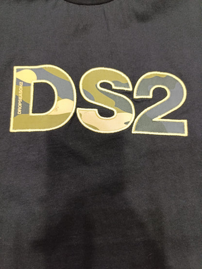 T-shirt Drop Season2 logo militare cucito b16