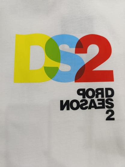 T-shirt Drop Season2  maxi logo colorato b14