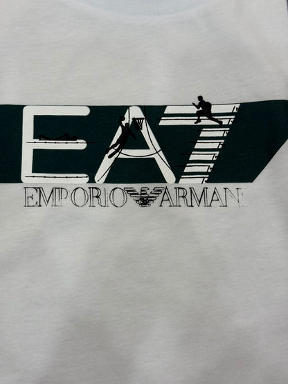 T-shirt Emporio Armani logo sfumato t39
