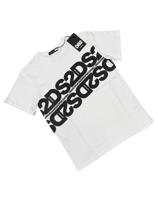 T-shirt Drop Season2 Maxi logo in stampa 257