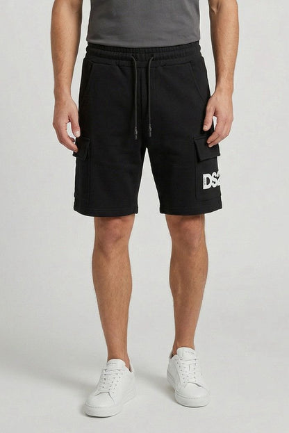 Pantalone cargo Drop Season2 logo in stampa 268