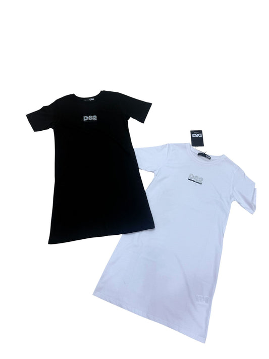 Abito da donna DS2 con logo glitterato