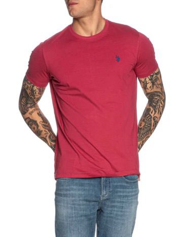 T-shirt U.S Polo ASSN  158 Bordeux