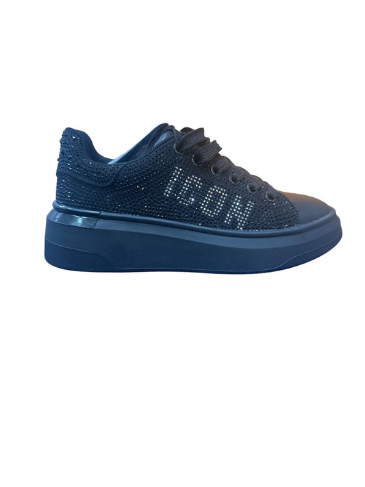 Sneakers ICON Glitterata – Nera e Bianca