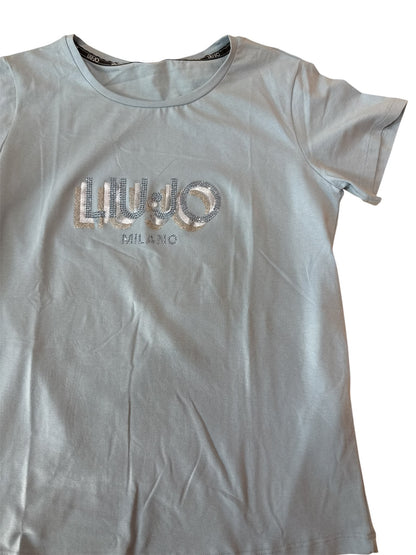 T-shirt donna LIU JO con maxi logo 3D 003