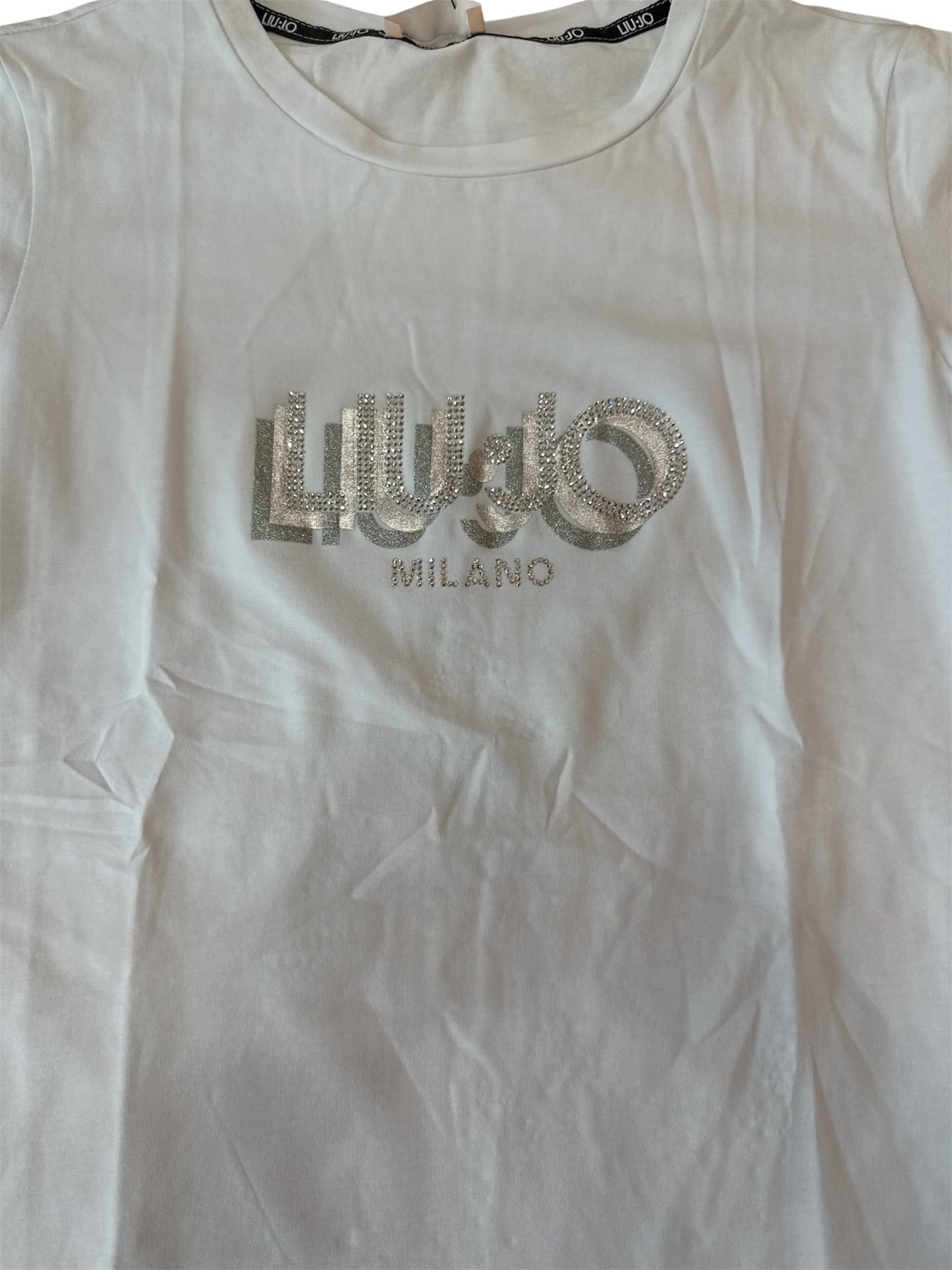 T-shirt donna LIU JO con maxi logo 3D 003