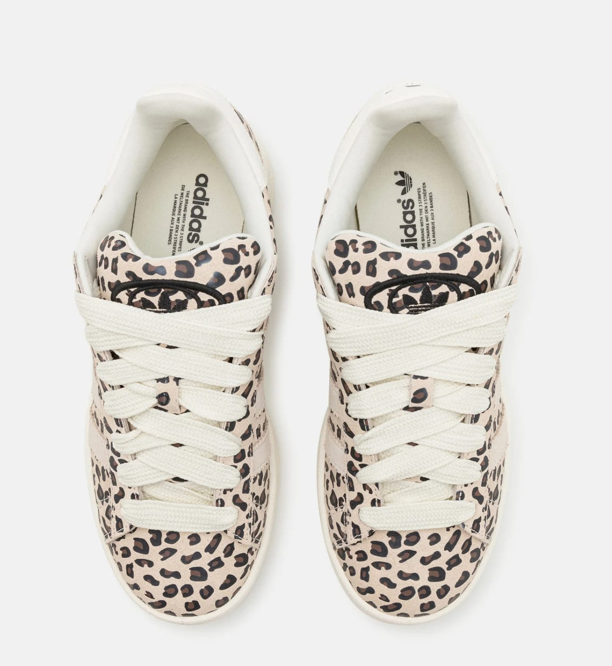 Sneakers Adidas Campus Beige Bianco zebra