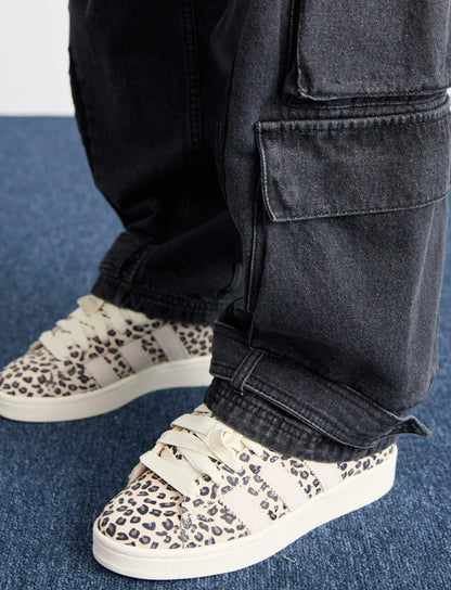 Sneakers Adidas Campus Beige Bianco zebra