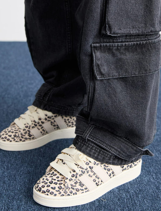 Sneakers Adidas Campus Beige Bianco zebra