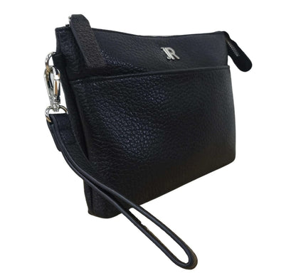 Pochette John Richmond doppia tascha in pelle 51B0
