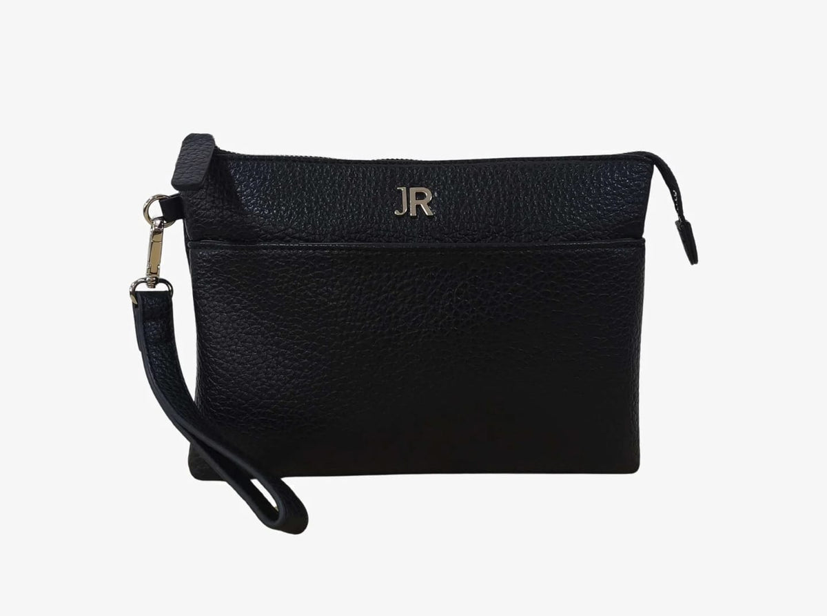 Pochette John Richmond doppia tascha in pelle 51B0