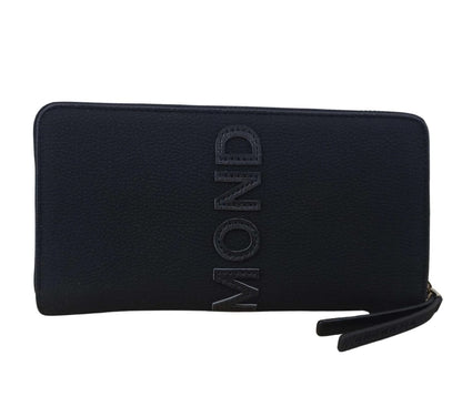 Portafoglio John Richmond maxi logo a rilievo