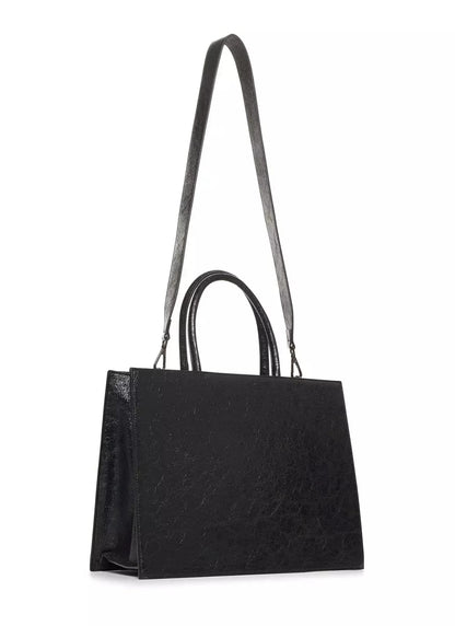 Borsa JOHN RICHMOND in strass nera lucida