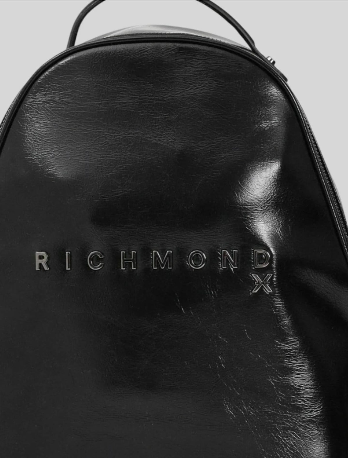 Zaino John Richmond in pelle lucida
