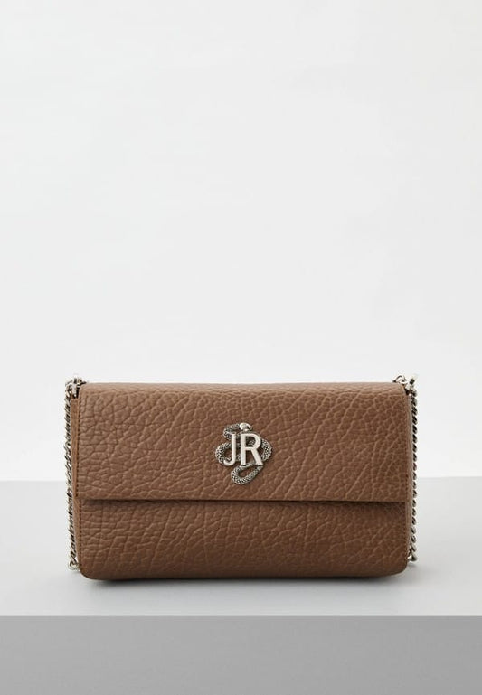Borsa JOHN RICHMOND testa di moro dettagli acciaio