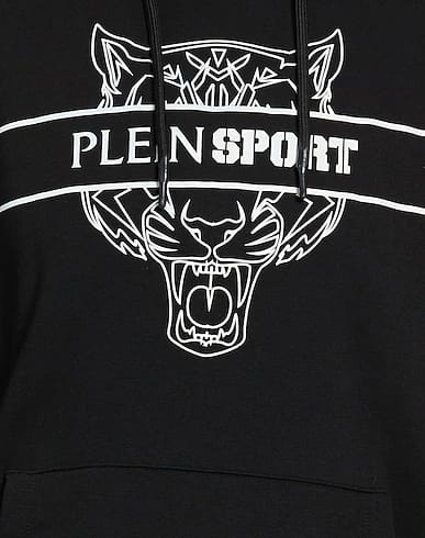 Felpa Plein Sport Maxi logo tigre centrale