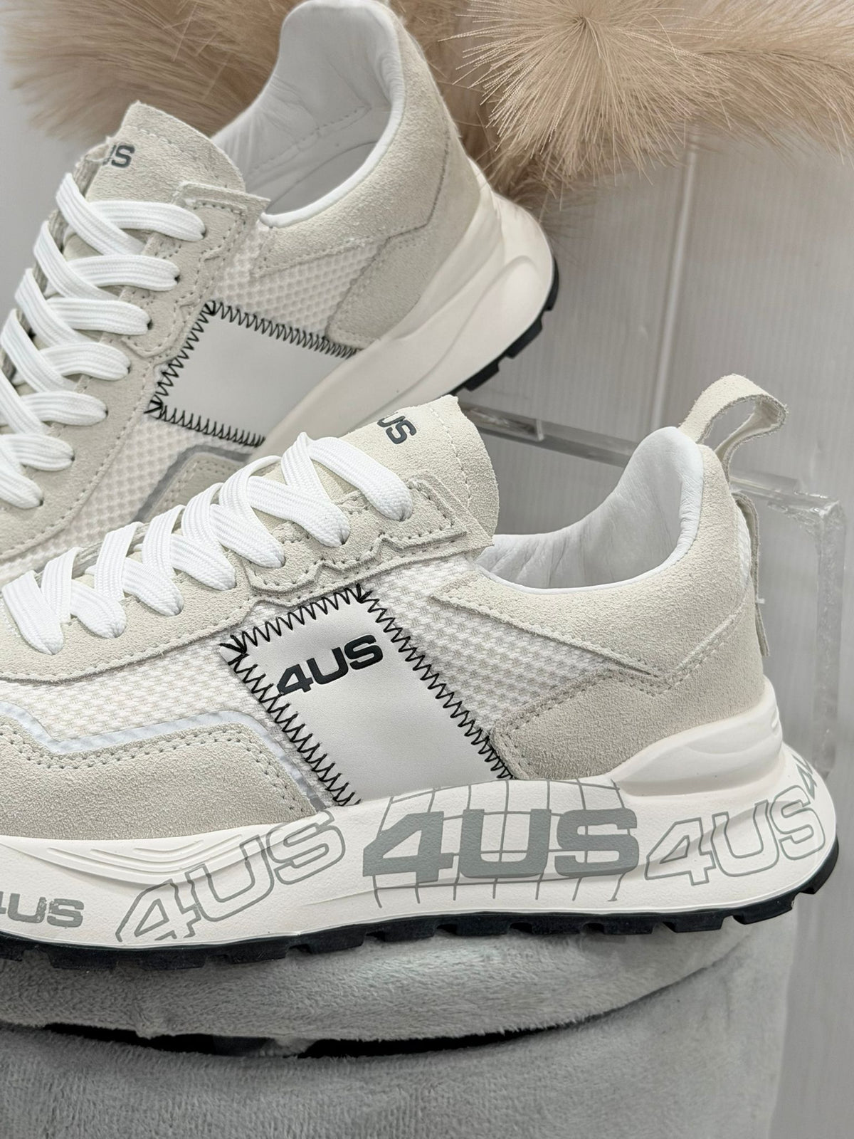Sneakers BIanco 4US Cesare Paciotti Uomo