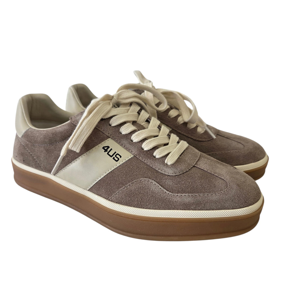 Sneakers 4US Paciotti Scamosciata  KHAKI