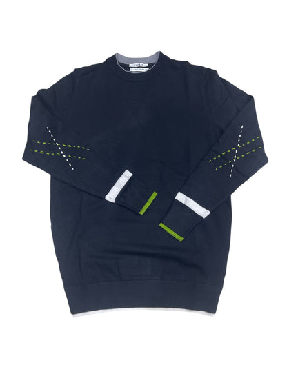 Maglione OVER/D con girocollo grigio