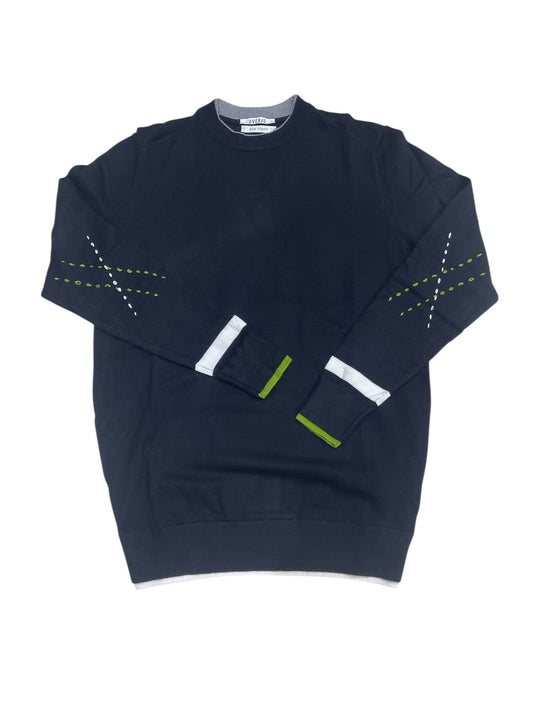 Maglione OVER/D con girocollo grigio