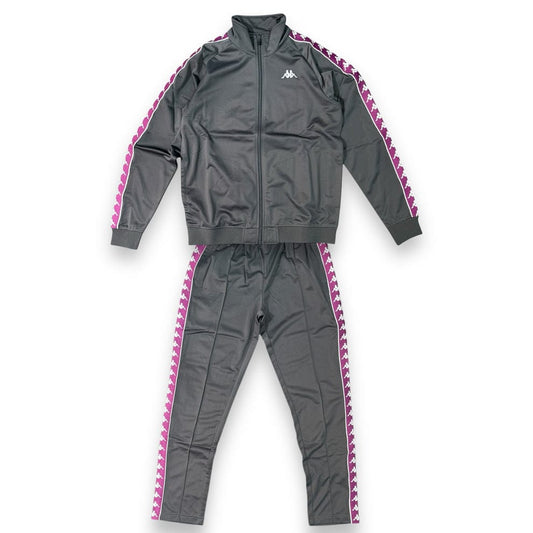 Tuta KAPPA in acetato Grey Charcoal-Fuchsia Orchid