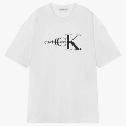 T-shirt CALVIN KLEIN con logo CK frontale