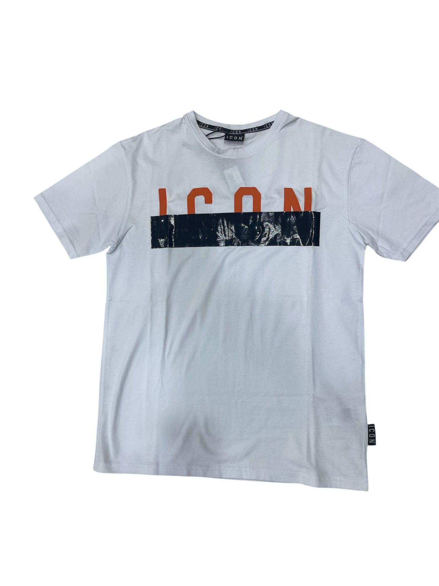 T-shirt ICON con logo in gomma