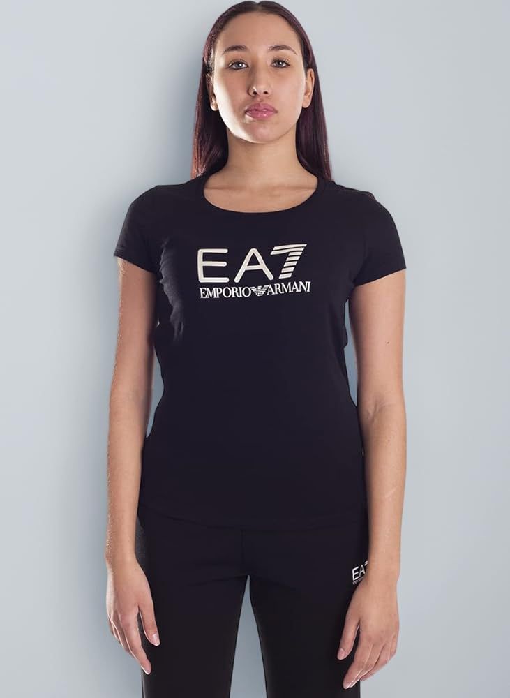 T-shirt EMPORIO ARMANI con logo centrale Bianco