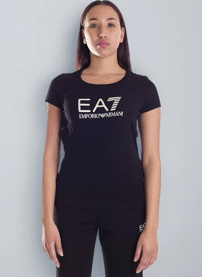 T-shirt EMPORIO ARMANI con logo centrale Bianco