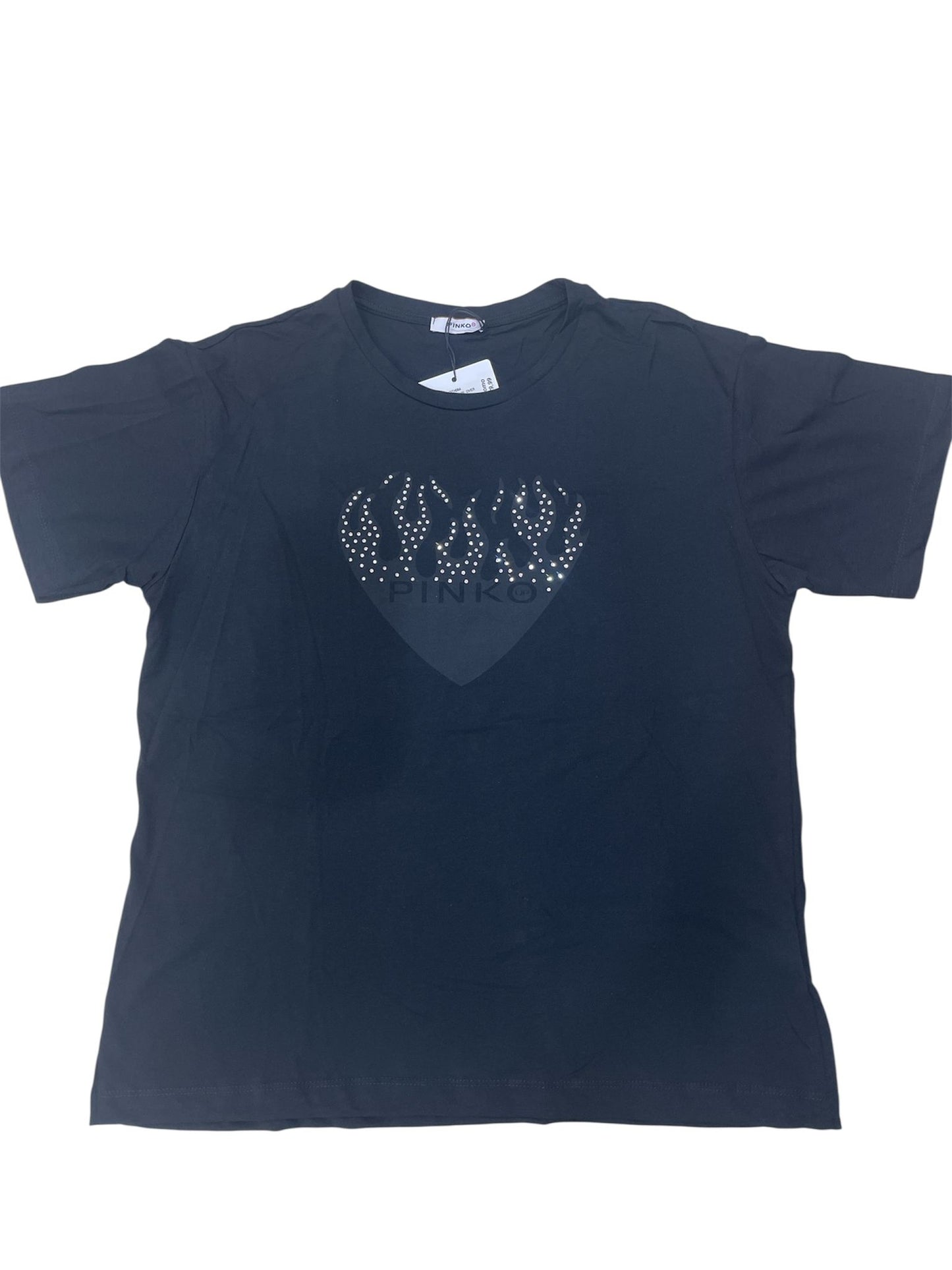 T-shirt PINKO con strass