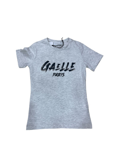 T-shirt GAELLE con logo centrale in Nero