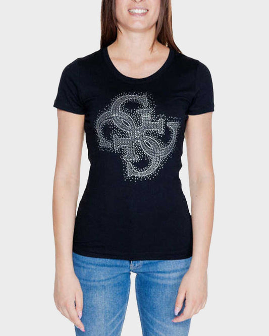 T-shirt Guess Donna G IN STRASS